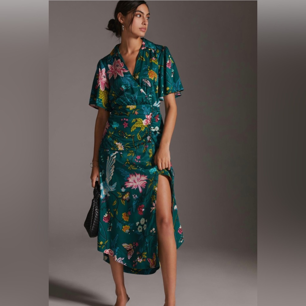 Maeve Buttonfront Shirt Dress